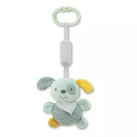   Lorelli Toys Campanula plüss babakocsi játék - Zöld Kutya