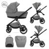 Lorelli Bianca multifunkciós babakocsi + adapter - Grey