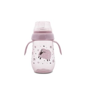   My Friend széles nyakú cumisüveg fogantyúval 260ml - Mellow Rose