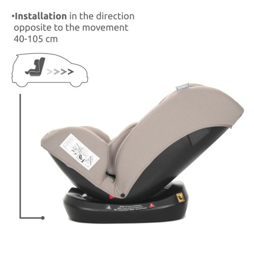 Lorelli Voyager i-Size autósülés 40-150cm + nyakpárna - Black