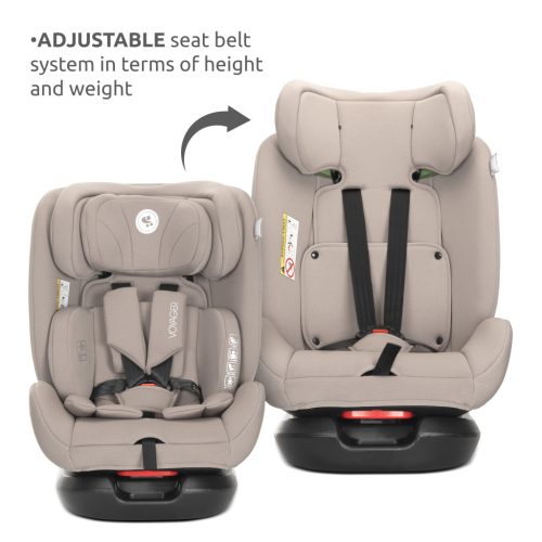 Lorelli Voyager i-Size autósülés 40-150cm + nyakpárna - Black