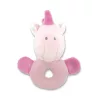 Lorelli Toys Plüss csörgő karika - Pink Unikornis