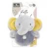 Lorelli Toys Plüss csörgő karika - Szürke Elefánt