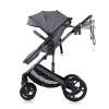 Chipolino Amore babakocsi mózessé alakítható sportrésszel - Cloud grey