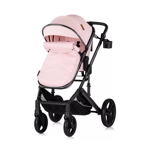 Chipolino Amore babakocsi mózessé alakítható sportrésszel - Pink Marshmallow