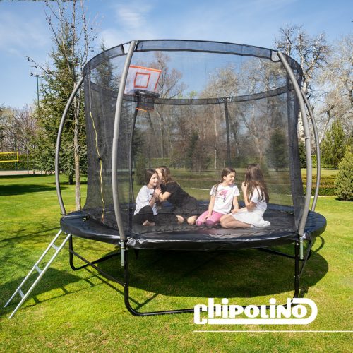 Chipolino Basketball Trambulin 305 cm létrával kosárral