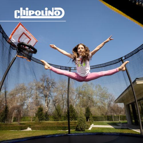 Chipolino Basketball Trambulin 305 cm létrával kosárral