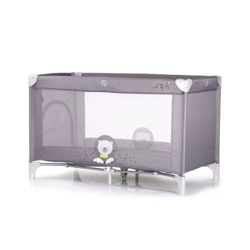 Chipolino Capri fix utazóágy - Bear grey