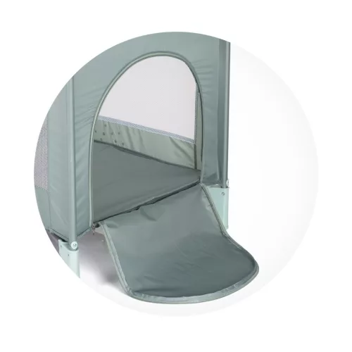 Chipolino Capri fix utazóágy - Hippo green
