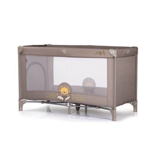 Chipolino Capri fix utazóágy - Lion beige