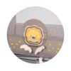 Chipolino Capri fix utazóágy - Lion beige