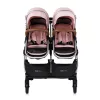 Chipolino Duo Smart iker babakocsi - Pink Marshmellow
