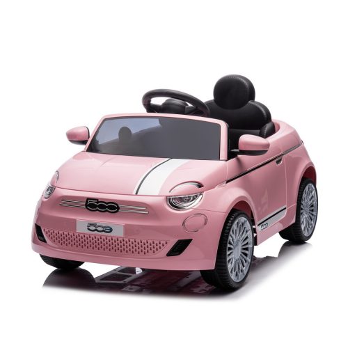 Chipolino Fiat 500 elektromos autó - pink
