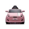 Chipolino Fiat 500 elektromos autó - pink
