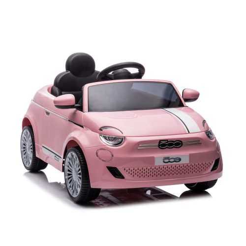 Chipolino Fiat 500 elektromos autó - pink