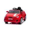 Chipolino Fiat 500 elektromos autó - red