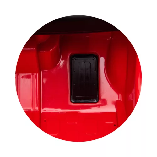 Chipolino Fiat 500 elektromos autó - red