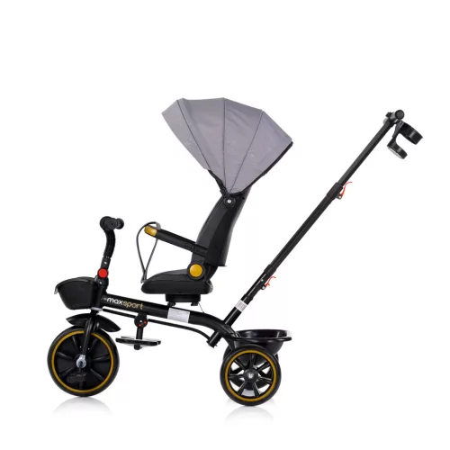 Chipolino Max Sport tricikli kupolával - Anthracite