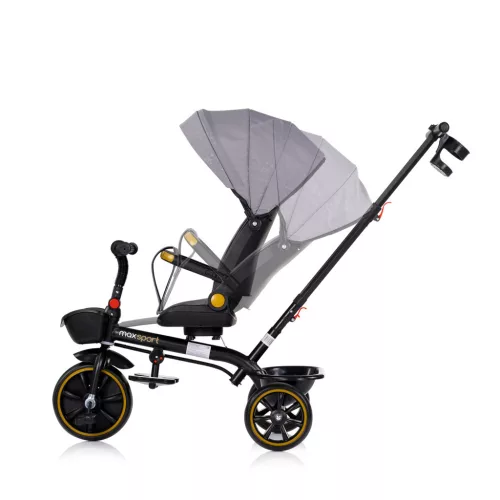 Chipolino Max Sport tricikli kupolával - Anthracite