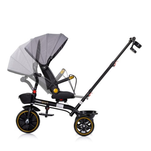 Chipolino Max Sport tricikli kupolával - Anthracite