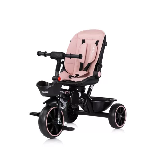 Chipolino Max Sport tricikli kupolával - Pink Marshmallow