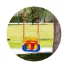 Chipolino Playground Trambulin 200 cm csúszdával, létrával - blue