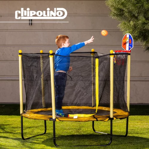 Chipolino Sporty Trambulin 140 cm kosárral