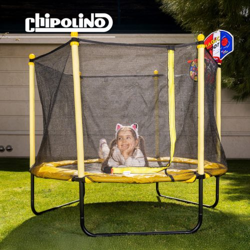 Chipolino Sporty Trambulin 140 cm kosárral
