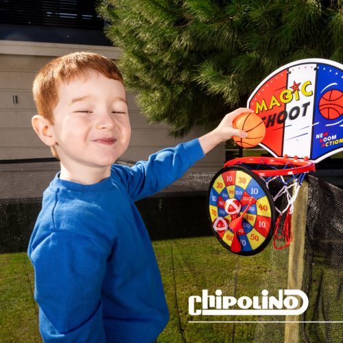 Chipolino Sporty Trambulin 140 cm kosárral