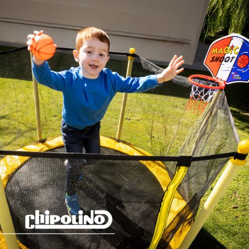 Chipolino Sporty Trambulin 140 cm kosárral