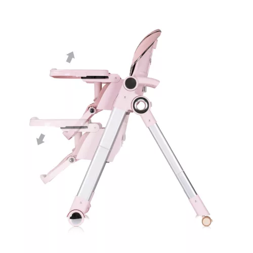 Chipolino Super Chef multifunkciós etetőszék - Pink Marshmallow