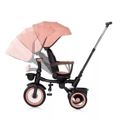 Chipolino Urban összecsukható tricikli - Pink Marshmallow
