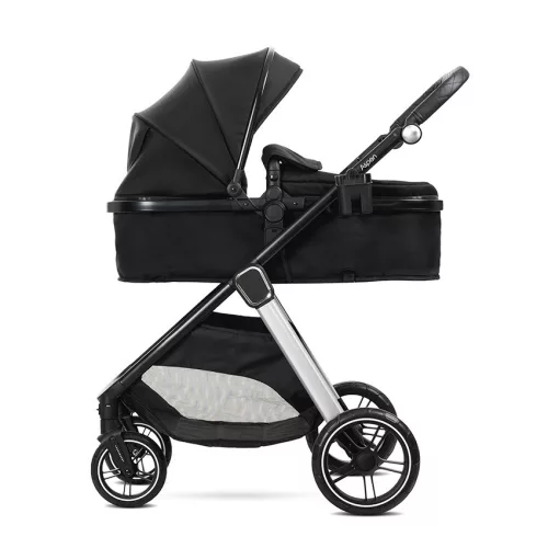 Lorelli Aspen babakocsi mózessé alakítható sport résszel - Black