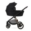 Lorelli Bianca 3az1-ben újszülött babakocsi Lorelli Aria Luxe hordozóval - Black (2 doboz)