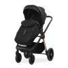 Lorelli Bianca 3az1-ben újszülött babakocsi Lorelli Aria Luxe hordozóval - Black (2 doboz)