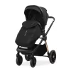 Lorelli Bianca 3az1-ben újszülött babakocsi Lorelli Aria Luxe hordozóval - Black (2 doboz)