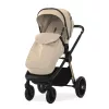 Lorelli Bianca 3az1-ben újszülött babakocsi Lorelli Aria Luxe hordozóval - Beige (2 doboz)