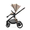 Lorelli Bianca 3az1-ben újszülött babakocsi Lorelli Aria Luxe hordozóval - Beige (2 doboz)