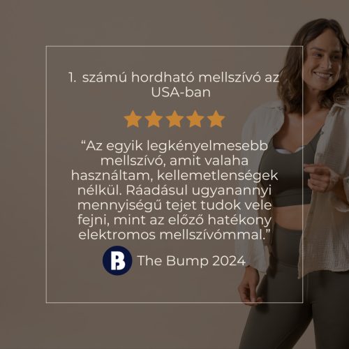 Lansinoh hordható mellszívó 4 fázisú – dupla