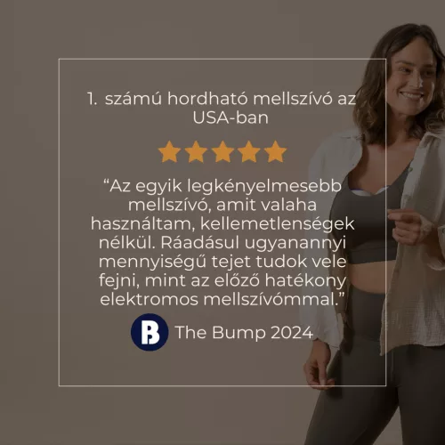 Lansinoh hordható mellszívó 4 fázisú – dupla