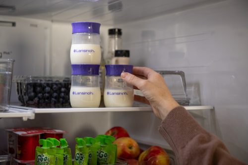 Lansinoh anyatejtároló palack fedéllel 160ml 4db