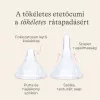 Lansinoh 2 db cumisüveg közepes folyású etetőcumival + 2 db fedéllel, 240 ml