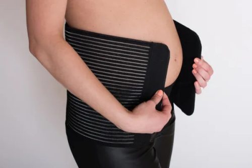 BeautyMommy Original szülés utáni haskötő XL - fekete