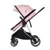 Chipolino AURA babakocsi mózessé alakítható sportrésszel - Pink Marshmallow