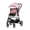 Chipolino Vista babakocsi mózessé alakítható sportrésszel - Pink Marshmallow