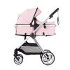 Chipolino Vista babakocsi mózessé alakítható sportrésszel - Pink Marshmallow
