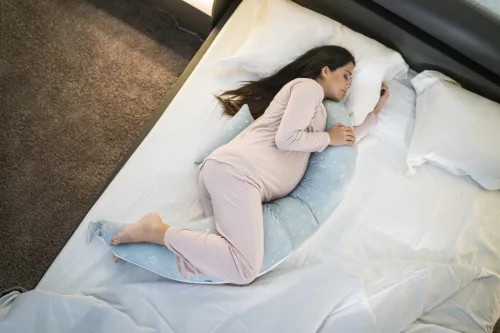 Nuvita Dreamwizard terhességi és szoptatós párna - Beige Nordic - 7100