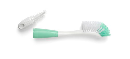 Nuvita cumisüveg tisztító kefe - cool green - 1486