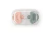 Nuvita Orthosoft Light 2db-os cumi szett 0+ - English Rose/Sage Green - 7052