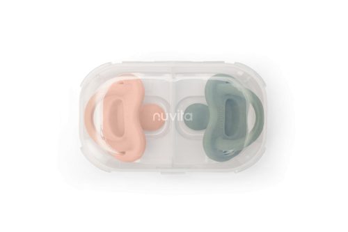 Nuvita Orthosoft Light 2db-os cumi szett 0+ - English Rose/Sage Green - 7052